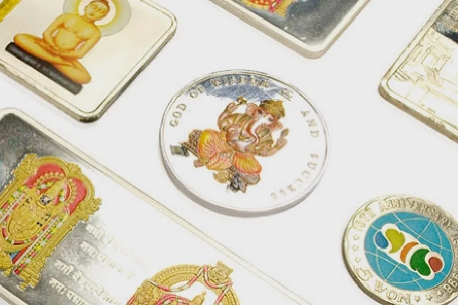 Tampodruk na monetach