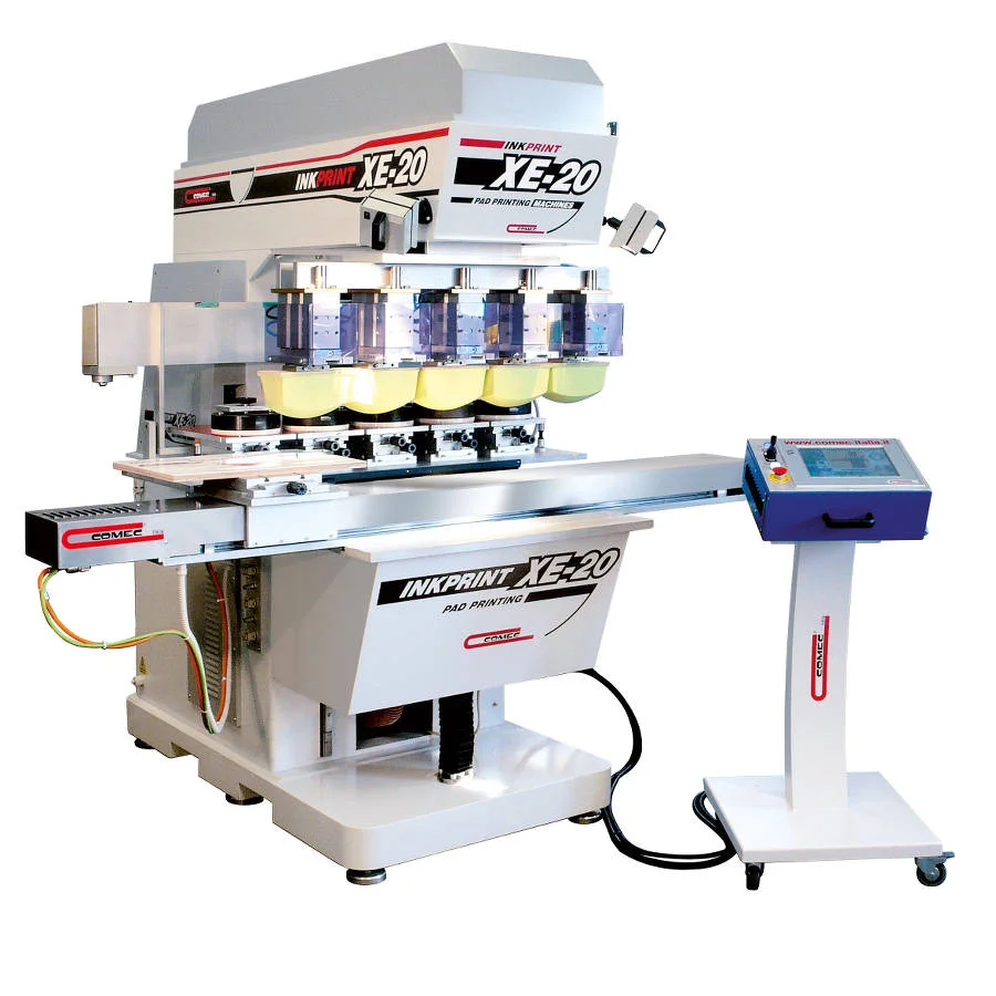 Maszyna do tampodruku na panelach czołowych