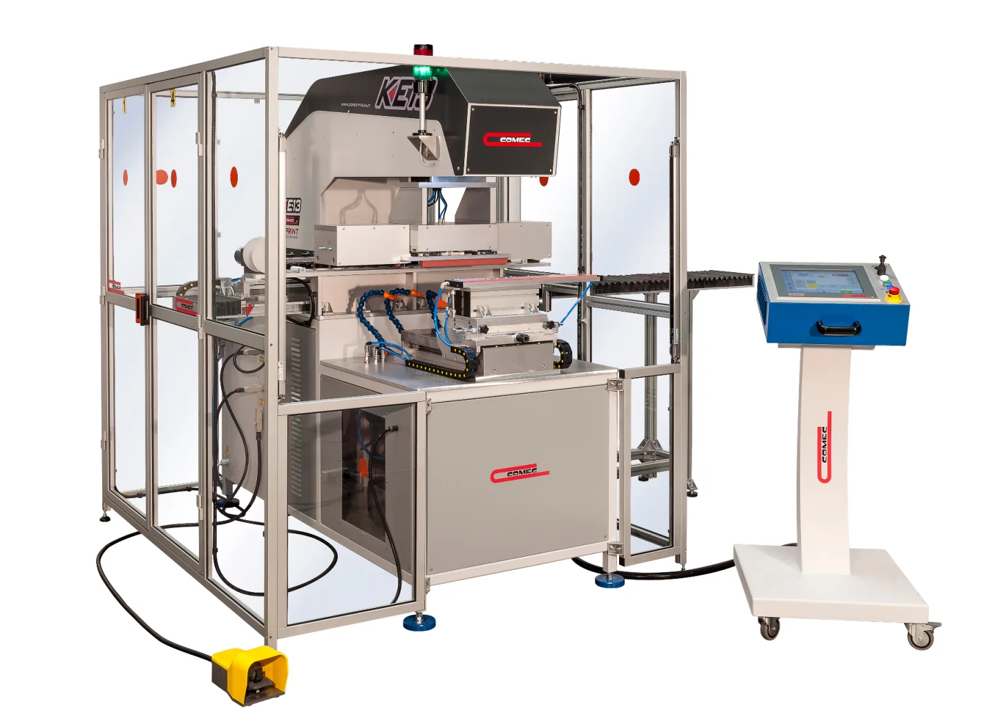 Tamponiarka do druku fiolek